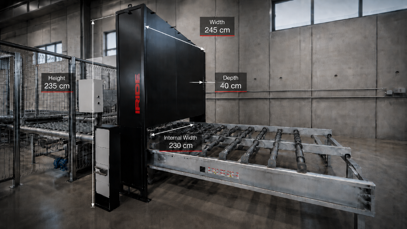 Designed for existing production lines
